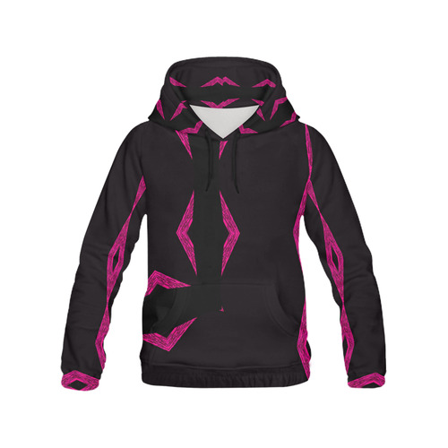 PNK FREEWY All Over Print Hoodie for Women (USA Size) (Model H13)
