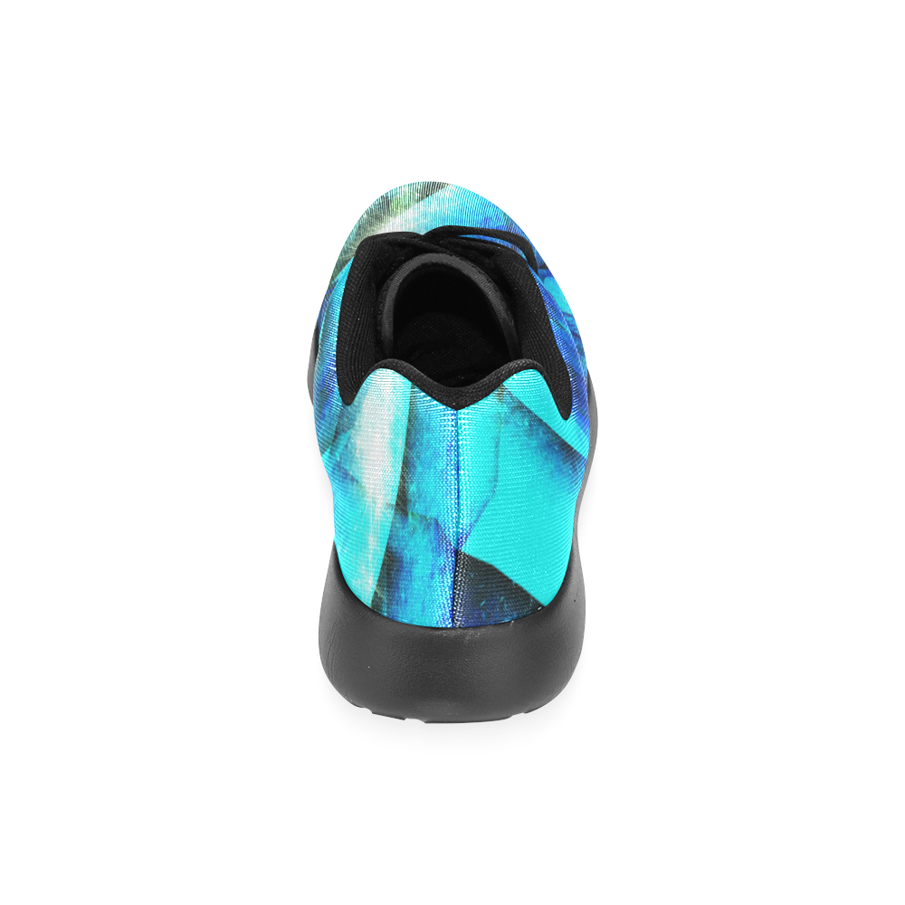 Galaxy Wormhole Spiral 3D - Jera Nour Men’s Running Shoes (Model 020)