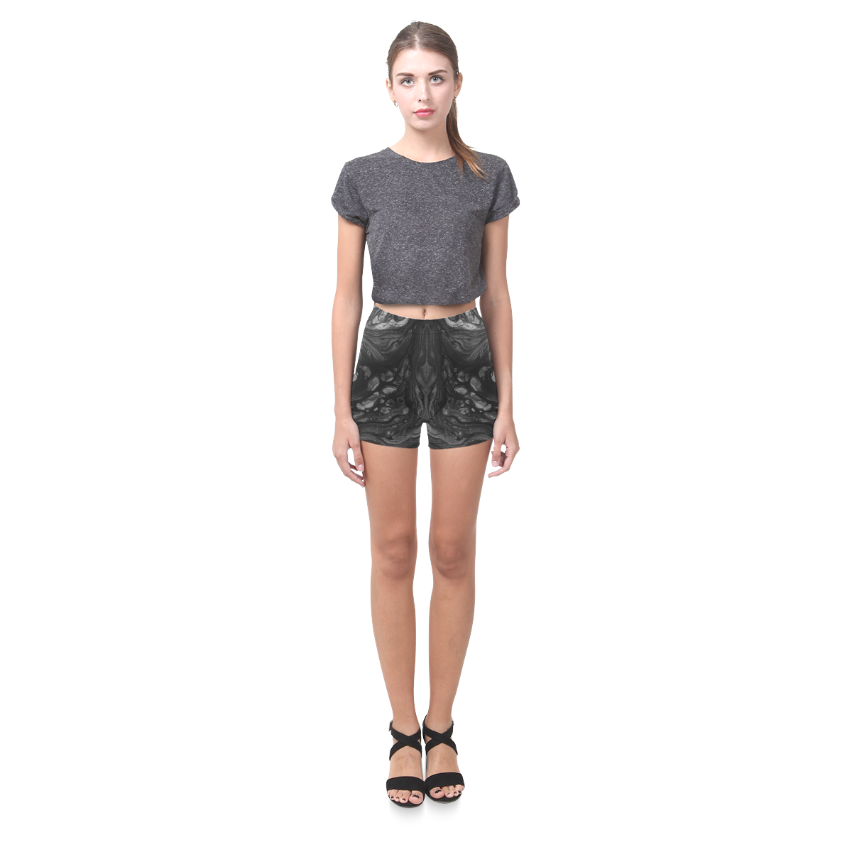 Dark Dreams Briseis Skinny Shorts (Model L04)