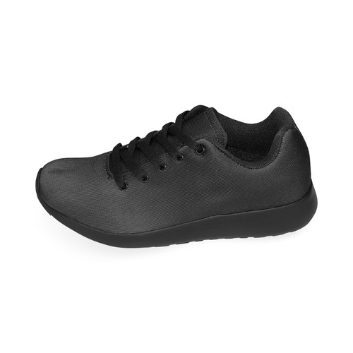 Solid Black Women’s Running Shoes (Model 020) | ID: D1462157