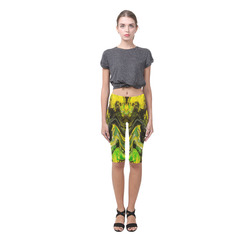 Liquified Rainforest Hestia Cropped Leggings (Model L03)