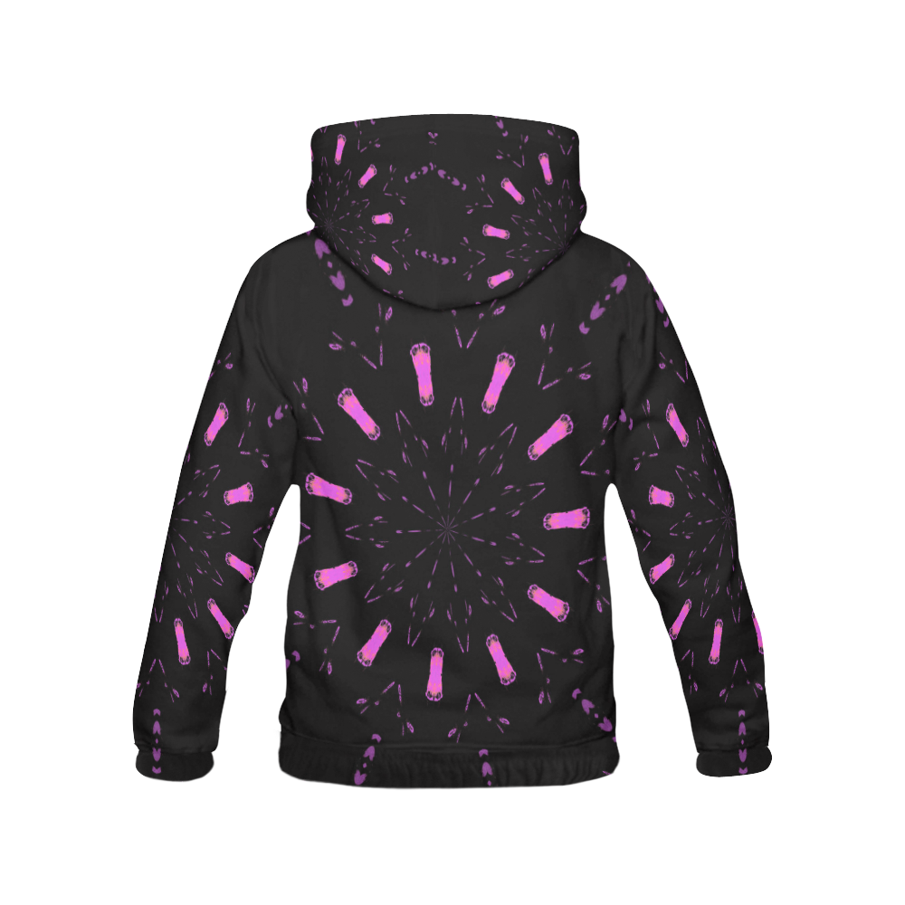 PNK CTTNCNDY All Over Print Hoodie for Women (USA Size) (Model H13)