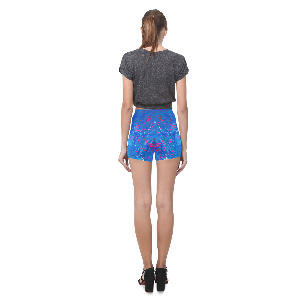 Jellyfish Party Briseis Skinny Shorts (Model L04)