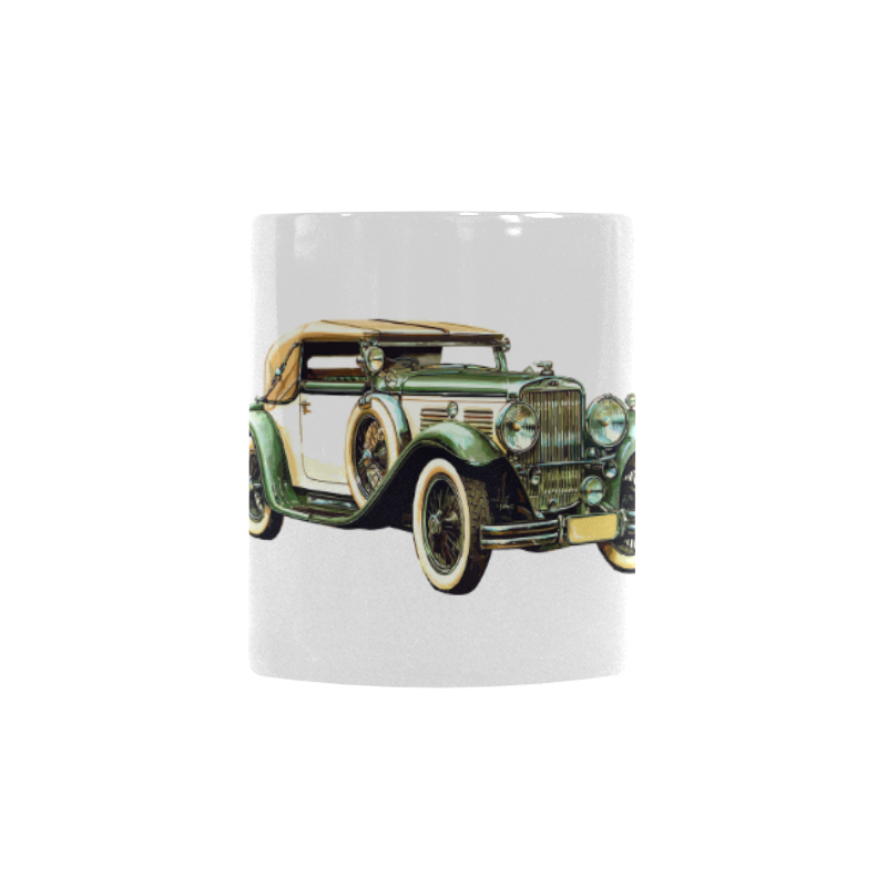 old-car Custom Morphing Mug