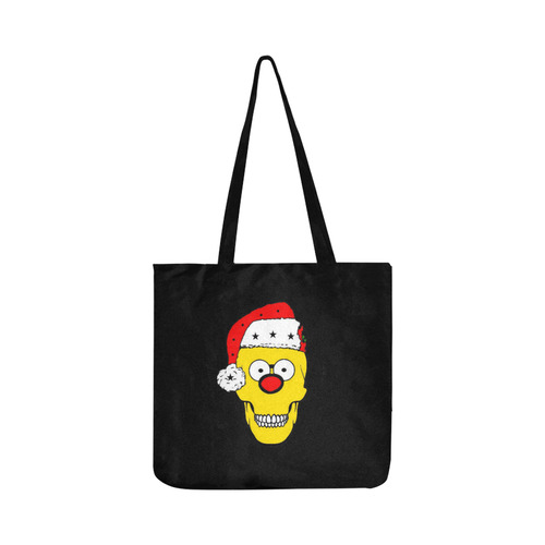 Christmas Skully by Popart Lover Reusable Shopping Bag Model 1660 (Two sides)