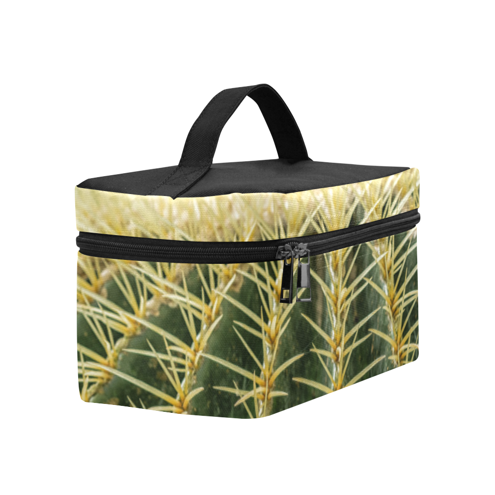 Photography Art - Cactus green yellow Cosmetic Bag/Large (Model 1658)