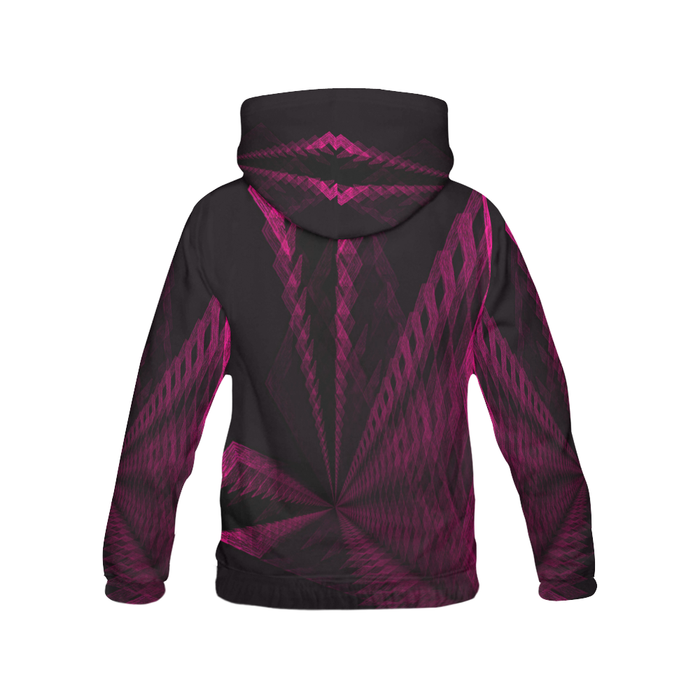 PNKY All Over Print Hoodie for Women (USA Size) (Model H13)