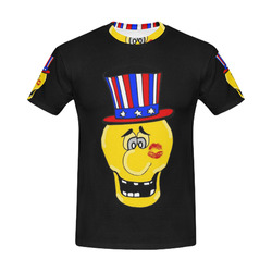 American Skully by Popart Lover All Over Print T-Shirt for Men (USA Size) (Model T40)