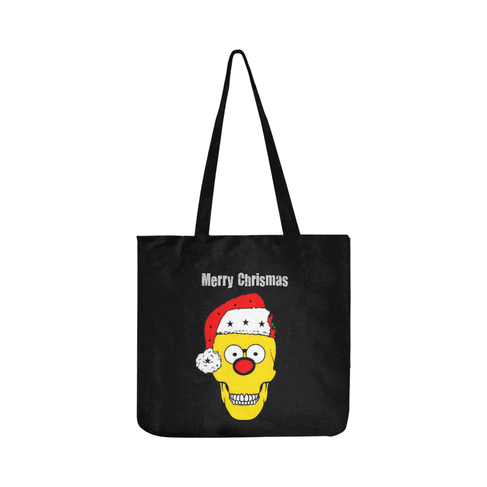 Christmas Skully by Popart Lover Reusable Shopping Bag Model 1660 (Two sides)