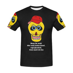 Hat Skully by Popart Lover All Over Print T-Shirt for Men (USA Size) (Model T40)