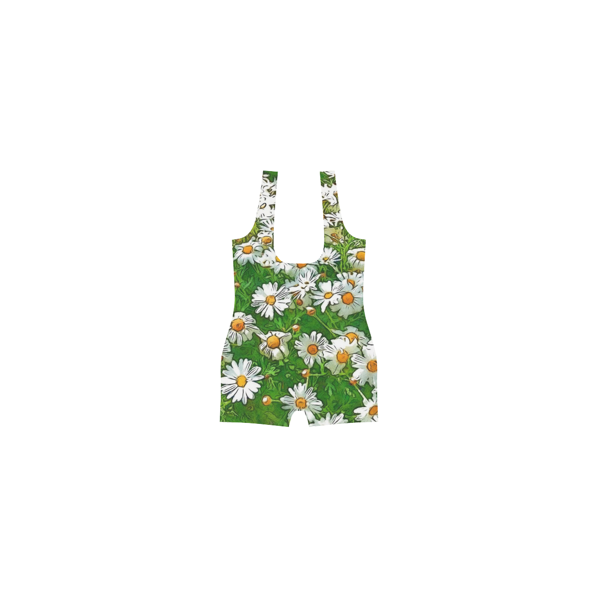 Floral ArtStudio 36A by JamColors Classic One Piece Swimwear (Model S03)