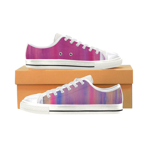 Designers artistic Purple vintage Shoes edition / New in shop! Women's Classic Canvas Shoes (Model 018)