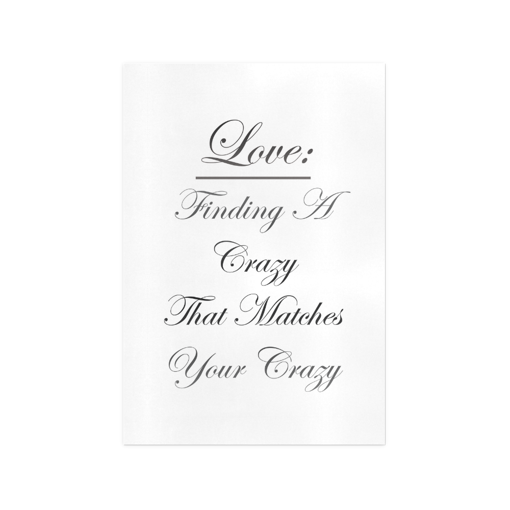 Crazy Love Art Print 13‘’x19‘’