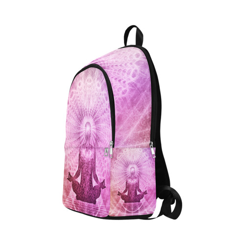 Holy Yoga Lotus Meditation Fabric Backpack for Adult (Model 1659)