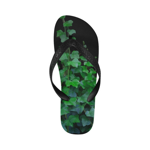 Watercolor Ivy - Vines, plant watercolor Flip Flops for Men/Women (Model 040)