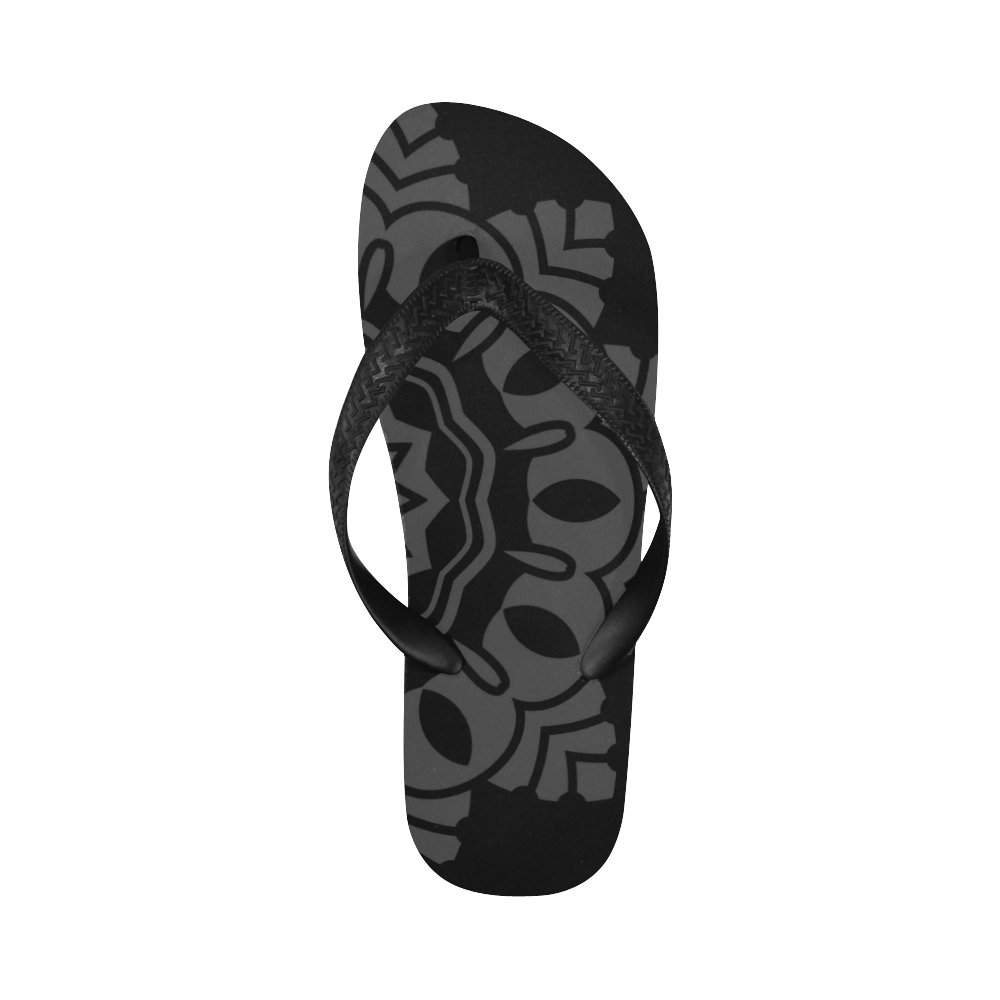 Designers mandala ladies Summer shoes Flip Flops for Men/Women (Model 040)