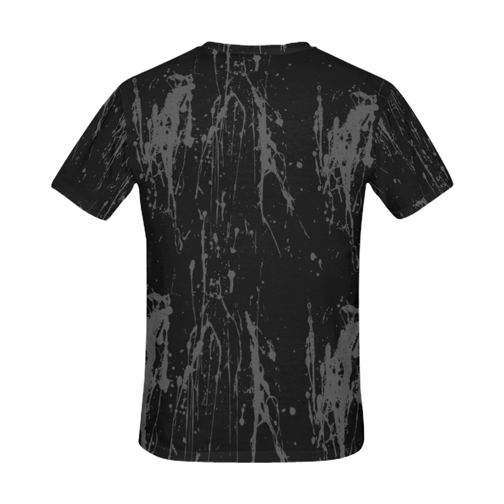 Horror Mask Gothic Art Tee All Over Print T-Shirt for Men (USA Size) (Model T40)