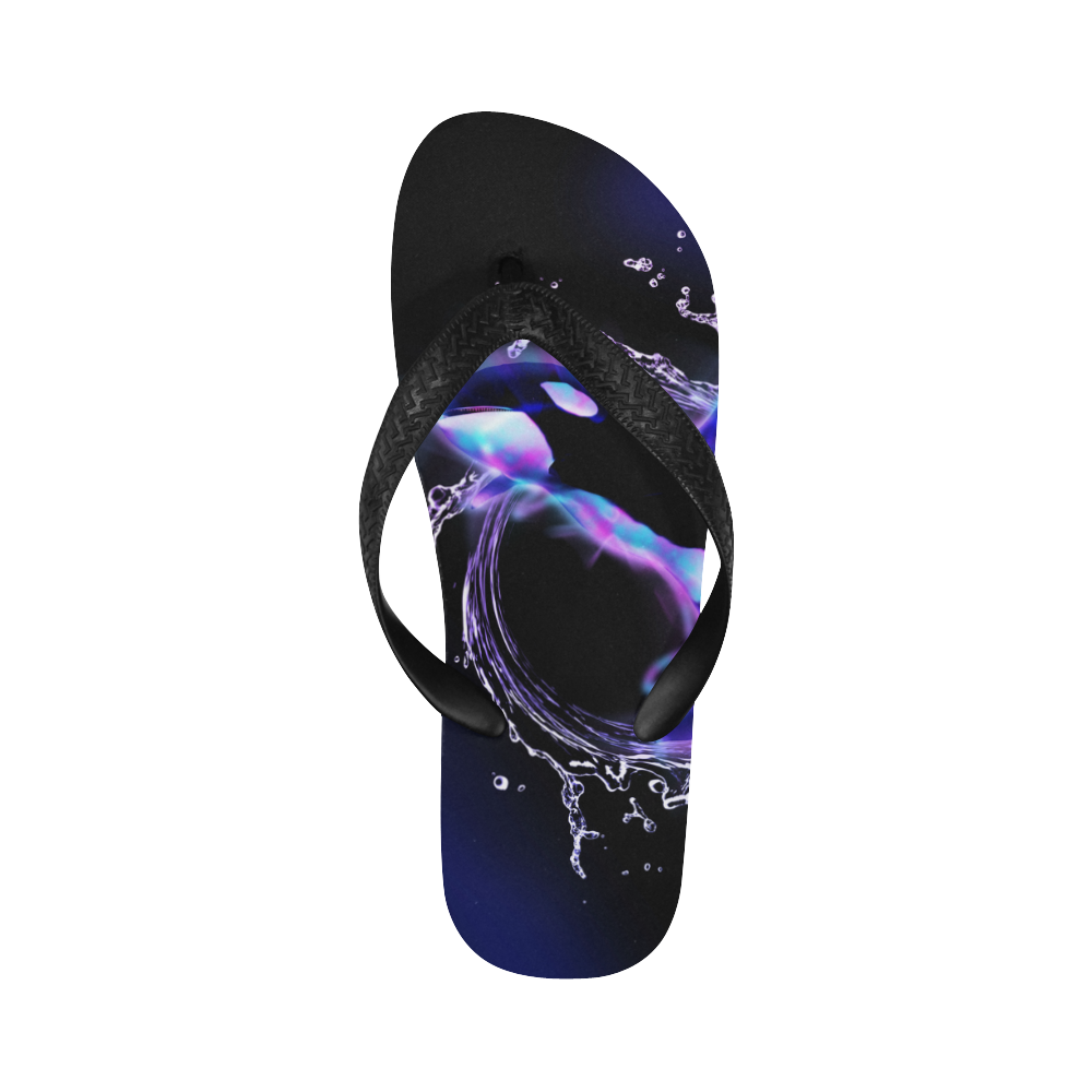 Awesome orca Flip Flops for Men/Women (Model 040)