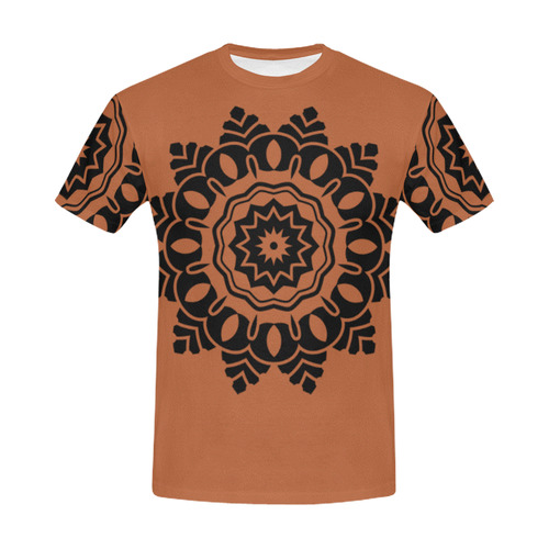 Designers t-shirt Mandala art All Over Print T-Shirt for Men (USA Size) (Model T40)