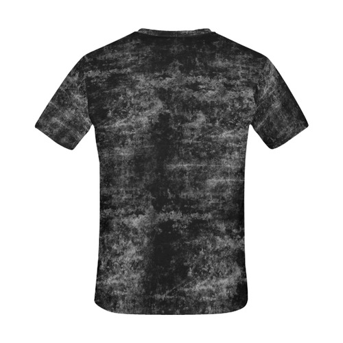 Triple Pentagram Grunge Gothic Art Tee All Over Print T-Shirt for Men (USA Size) (Model T40)