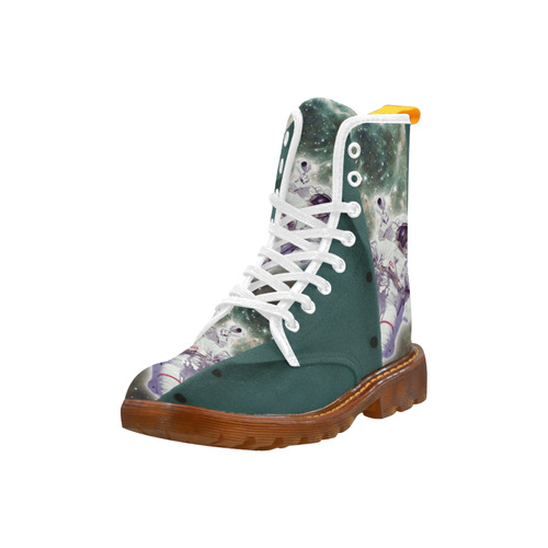 Astronaut looks out of a jacket Martin Boots For Women Model 1203H