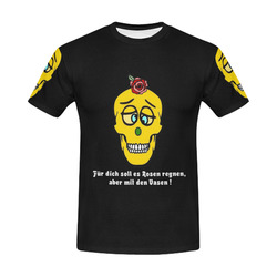 Rosen Skully by Popart Lover All Over Print T-Shirt for Men (USA Size) (Model T40)