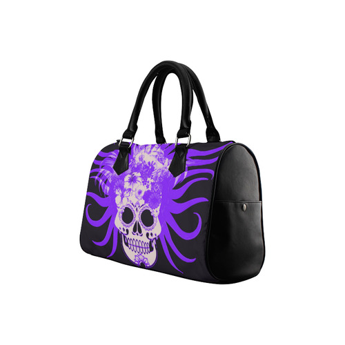 hippie skull B by JamColors Boston Handbag (Model 1621)