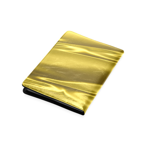 Gold satin 3D texture Custom NoteBook A5