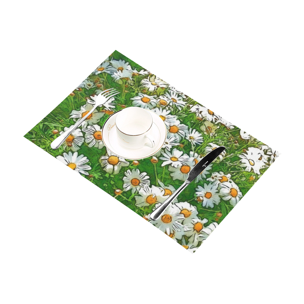 Floral ArtStudio 36A by JamColors Placemat 12’’ x 18’’ (Set of 4)