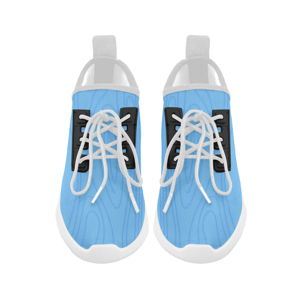 DOLPHIN RUNNING Shoes : blue, white Dolphin Ultra Light Running Shoes for Women (Model 035)