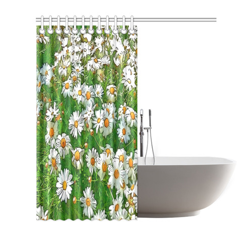 Floral ArtStudio 36A by JamColors Shower Curtain 72"x72"