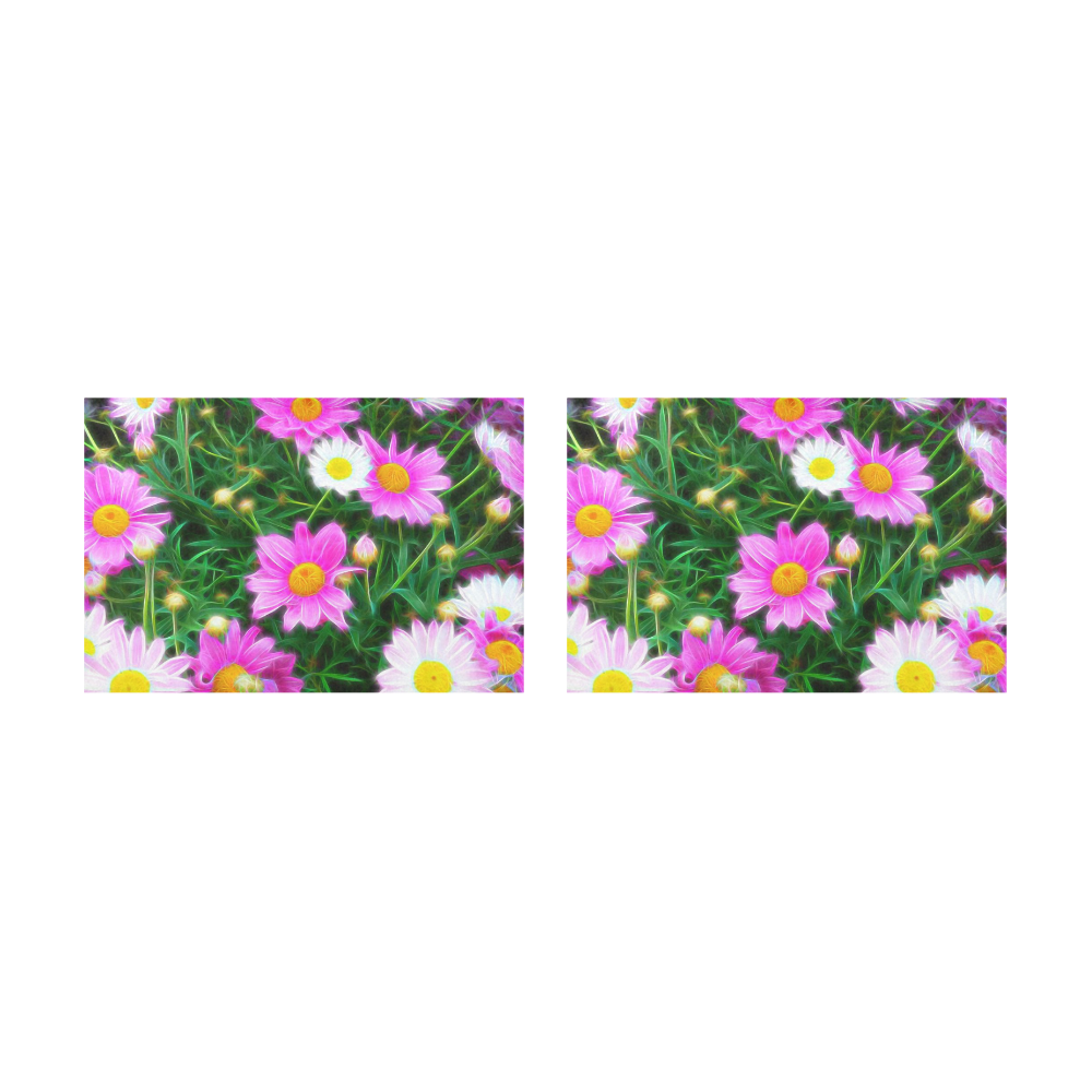 Floral ArtStudio 35 A by JamColors Placemat 12’’ x 18’’ (Set of 2)