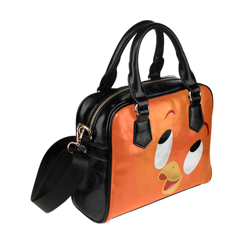 orange bird Shoulder Handbag (Model 1634)