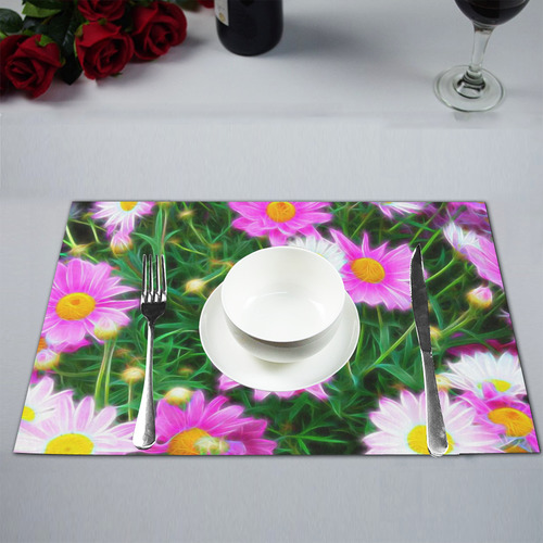 Floral ArtStudio 35 A by JamColors Placemat 12’’ x 18’’ (Set of 2)