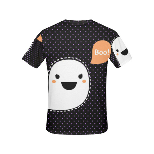 Women all - over print TSHIRT : Boo edition All Over Print T-Shirt for Women (USA Size) (Model T40)