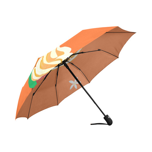 orange bird citrus Auto-Foldable Umbrella (Model U04)