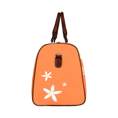 orange bird Waterproof Travel Bag/Large (Model 1639)