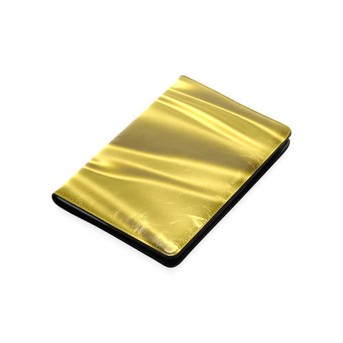 Gold satin 3D texture Custom NoteBook A5