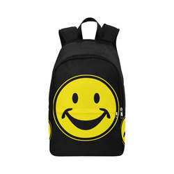 Funny yellow SMILEY for happy people Fabric Backpack for Adult (Model 1659)