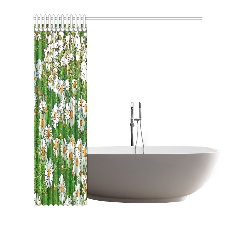 Floral ArtStudio 36A by JamColors Shower Curtain 72"x72"