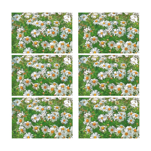 Floral ArtStudio 36A by JamColors Placemat 12’’ x 18’’ (Set of 6)