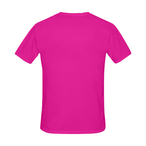 Designers t-shirt PINK with Mandala art / Natural edition. Designers t-shirt. All Over Print T-Shirt for Men (USA Size) (Model T40)
