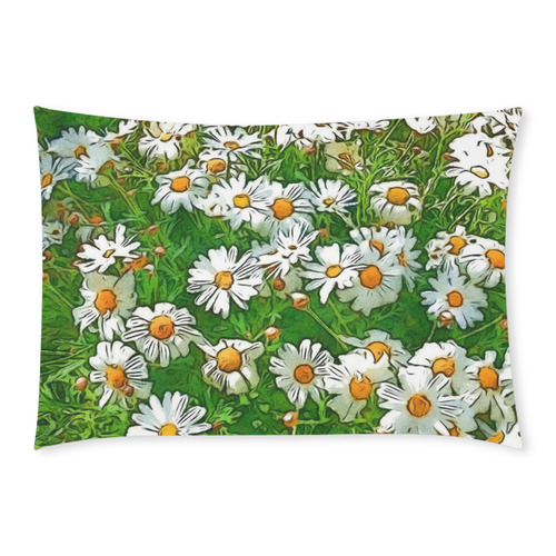 Floral ArtStudio 36A by JamColors Custom Rectangle Pillow Case 20x30 (One Side)