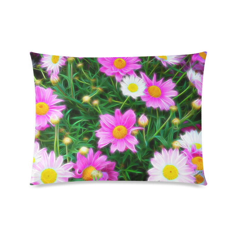Floral ArtStudio 35 A by JamColors Custom Picture Pillow Case 20"x26" (one side)
