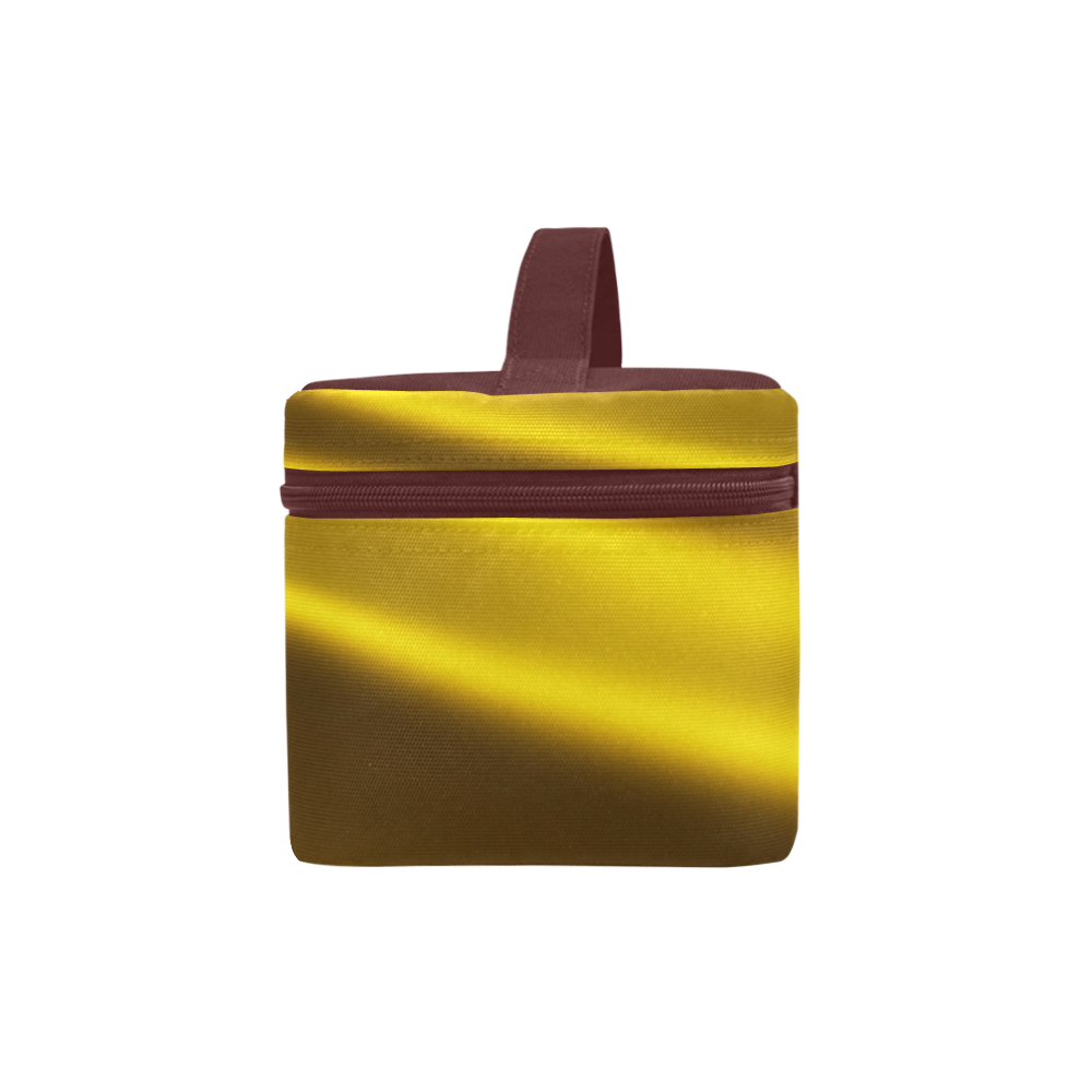 Vivid gold abstract colors Lunch Bag/Large (Model 1658)