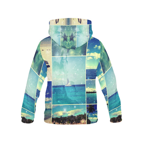 Starry Starry Caribbean Night All Over Print Hoodie for Men (USA Size) (Model H13)