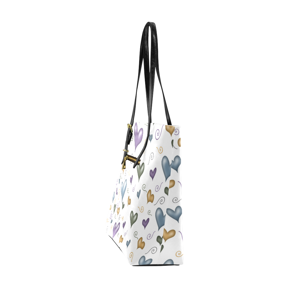 Heart Euramerican Tote Bag/Small (Model 1655)