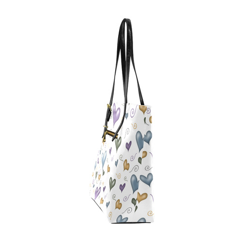 Heart Euramerican Tote Bag/Small (Model 1655)