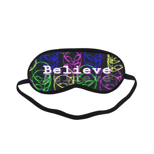 Believe - Trippy Neon Alien Sleeping Mask
