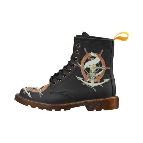 Pirates Of The Seas High Grade PU Leather Martin Boots For Men Model 402H
